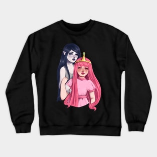 Marceline and Bubblegum princess Crewneck Sweatshirt